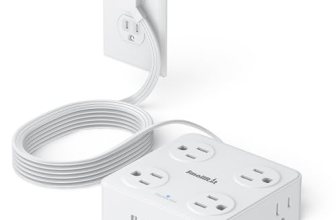 6.5Ft Power Strip with Surge Protector