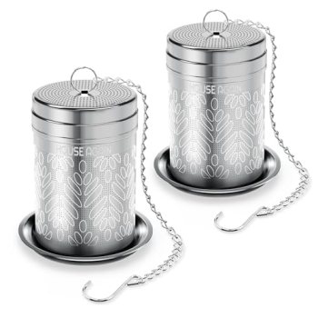 House Again 2 Pack Tea Strainers for Loose Tea