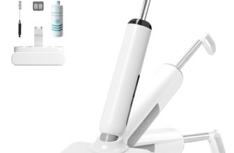 Wet Dry Vacuum Mop, 180°Lay-Flat Cordless Vacuum Mop All in One