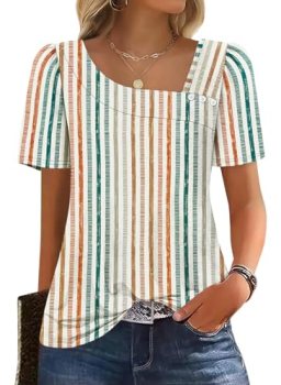 WIHOLL Womens Tops Summer Easter Outfits 2026 Spring Clothes Cruise Travel Essen