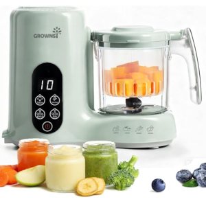 Grownsy Baby Food Maker with Steam Basket