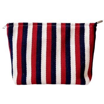 Color Striped Makeup Bag for Women