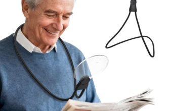 2 in 1 Hands Free Magnifying Glass