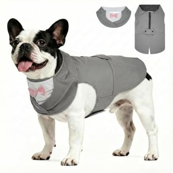 Supet Dog Tuxedo and Bandana Set with Bow Tie
