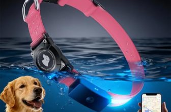 LED AirTag Dog Collar – Brightest Light Up Dog Collars