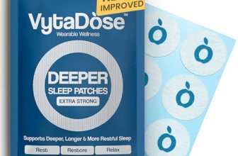 Vytadose Deeper Sleep Patches for Adults – 10mg Melatonin Patches – Non-Groggy