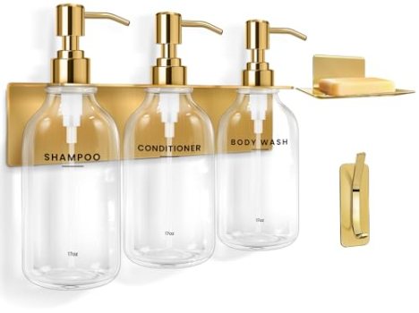 KLL Shampoo and Conditioner Dispenser