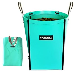 SPONDWILD 52 Gallon Reusable Yard Waste Bag