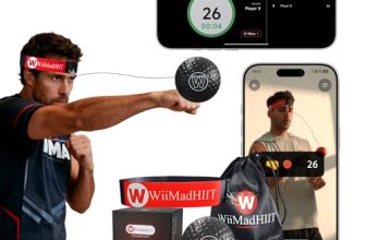 WiiMad Boxing Reflex Ball with Punch Counter App