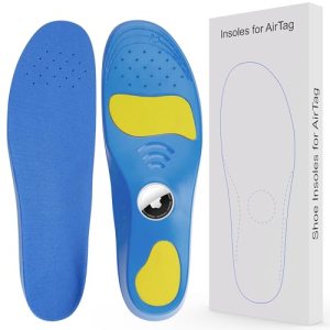 LandForce for AirTag Hidden Holder Insole Compatible with Apple AirTag
