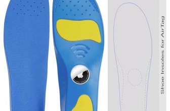LandForce for AirTag Hidden Holder Insole Compatible with Apple AirTag