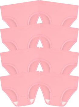 BliBliTaTa Girls’ Underwear,Soft Cotton Tagless Panties for Toddlers’ & Little K