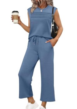 Spring Outfits for Women 2026 Two Piece Lounge Sets Fashion Business Casual Outf