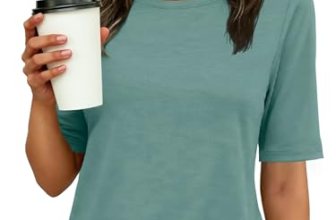 ANRABESS Womens Half Sleeve Tops Crewneck Shirts Basic Fit Tee Trendy 2026 Sprin