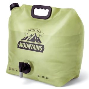 CoreMuse Camping Water Container 2 Gallon Collapsible Water Jug with Spout
