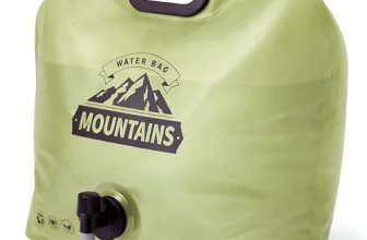 CoreMuse Camping Water Container 2 Gallon Collapsible Water Jug with Spout