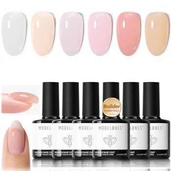 modelones Rubber Base Builder Nail Gel Polish