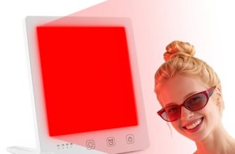 Red LED Light Therapy Lamp for Face