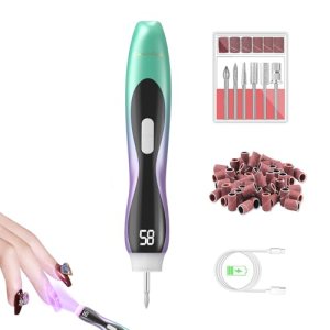 Cordless Nail Drill,Professional for Acrylic Gel Dip Powder Nails
