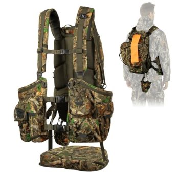 Extremus By KastKing BearHauler Turkey Hunting Vest with Thick Seat