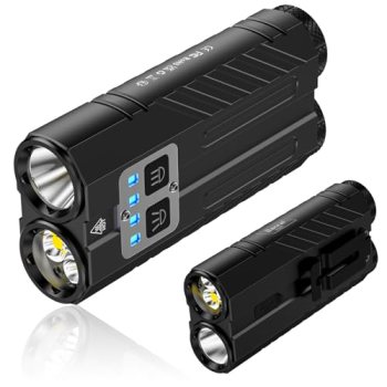 Banral Powerful Small Flashlight Rechargeable