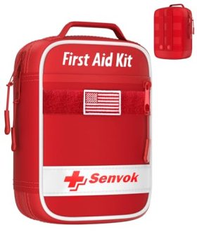 Senvok 121 Pcs First Aid Kit for Car
