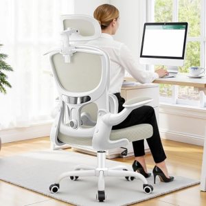 ALLGOD Ergonomic Office Chair, Mesh Desk Chair with Lumbar Support