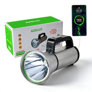 GZGLUZ 100000 High Lumens Flashlight