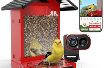 Richbird Smart Bird Feeder Camera with Vivid 2.5K Color Night Vision