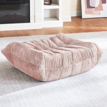 HABUTWAY Bean Bag Ottoman,Foot Rest