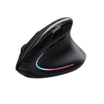 Uineer Ergonomic Mouse, Wireless Bluetooth Rechargeable Vertical Mouse