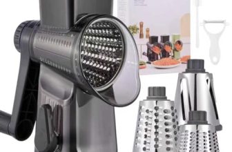 Rotary Cheese Grater with Handle Kitchen Shredder Slicer Grater Slicer Ice Shave