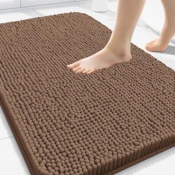 Arotive Bathroom Rugs 30×20, Extra Soft Absorbent Shaggy Chenille Bath Rugs