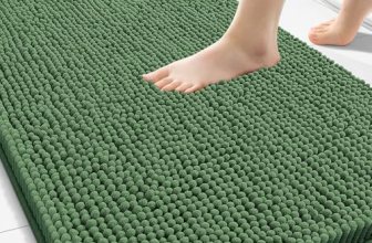 Arotive Bathroom Rugs 30×20, Extra Soft Absorbent Shaggy Chenille Bath Rugs