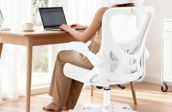 AreShark Office Chair – Ergonomic Desk Chair Breathable Mesh Chair with 2D Headr