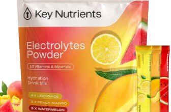KEY NUTRIENTS Electrolytes Powder Packets