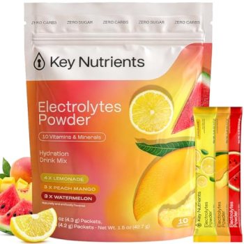 KEY NUTRIENTS Electrolytes Powder Packets
