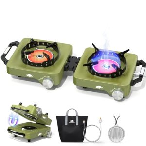 2 Propane Burners Camping Stove