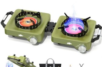 2 Propane Burners Camping Stove