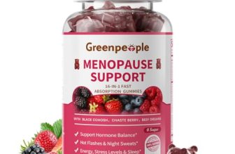GREENPEOPLE Menopause Supplements for Women Gummies