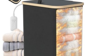 Towel Warmer for Bathroom,35L Foldable Towel Warmer Quick Heat Warming Tub Heati