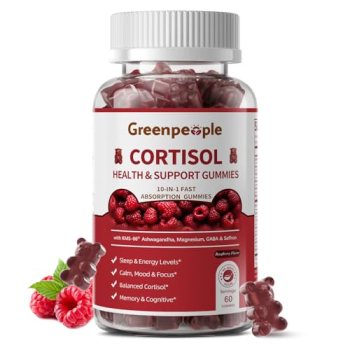 GREENPEOPLE Cortisol Supplements for Women & Men