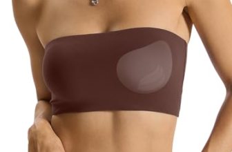 EasyGala Womens Padded Double Lined Tube Top Bandeau Strapless Built in Bra Bral