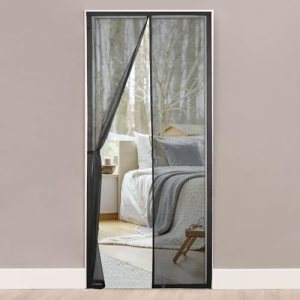 Magnetic Screen Door, 39″ x 81″ Auto Closure Mesh Curtain