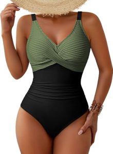 Pink Queen Women One Piece Swimsuits Sexy Tummy Control High Cut 2026 Summer Vac