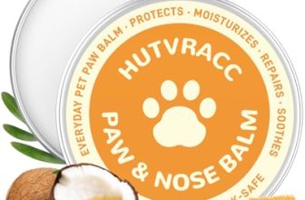 HUTVRACC Lick-Safe Dog Paw & Nose Balm