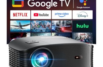 GOODEE 4K Mini Smart Projector with WiFi and Bluetooth