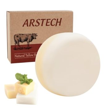 Beef Tallow Soap Bar, Natural Grass Fed Tallow Soap