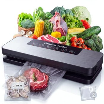 Vacuum Sealer Machine with LED Display