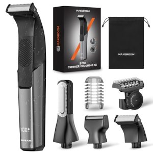 Body Hair Trimmer for Men 3-in-1 Groin